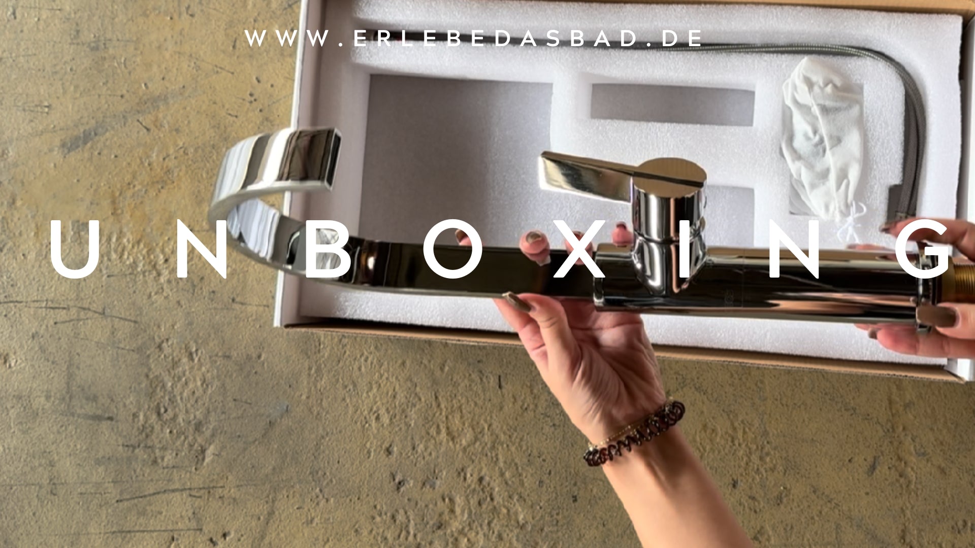 Treos Mitigeur de lavabo - Série 195 - Avec un corps de tableau de bord élevé