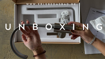 Treos Single Lever Basin Mixer - Series 195 - with an elevated dashboard body