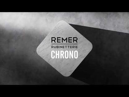 Remer wrijven. Wastafelkraan - Vloermontage - Chrono -serie - met afvoerset