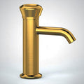 Remer Rub. Single lever basin mixer - Element series without waste fitting Brushed Gold