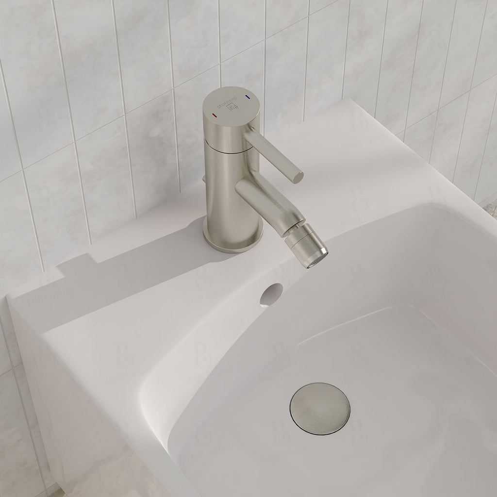 Brushed nickel