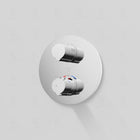 Steinberg Serie 100 Fertigmontageset für Unterputzthermostat mit 2-Wege-Umsteller