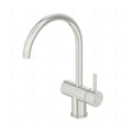 Brushed nickel