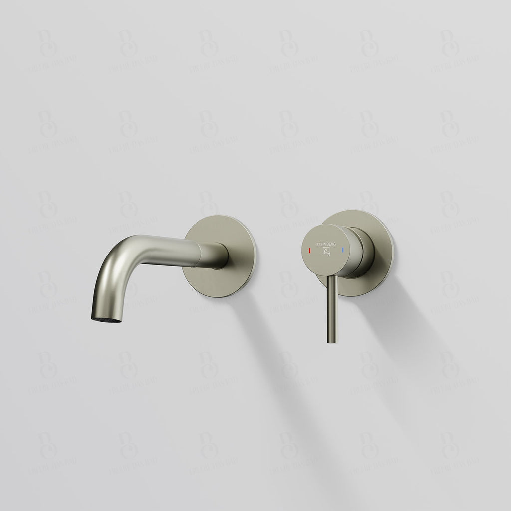 Brushed Nickel Ohne Ablaufgarnitur