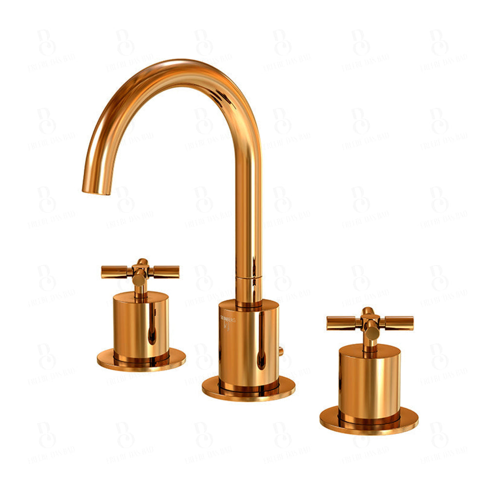 Rose gold with drain fitting