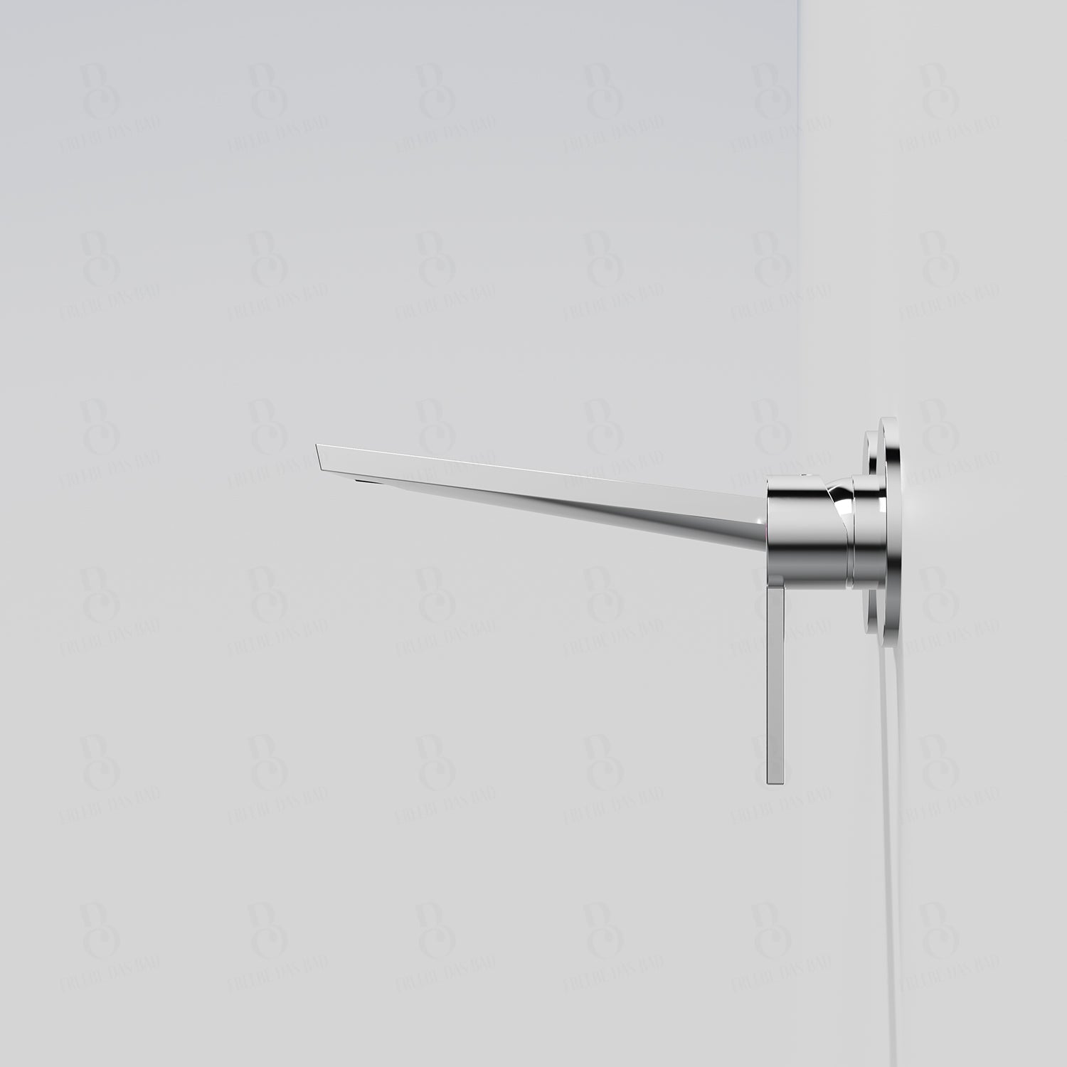 Chrome without drain fitting