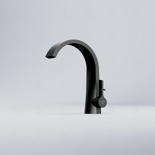 Black with drain fitting