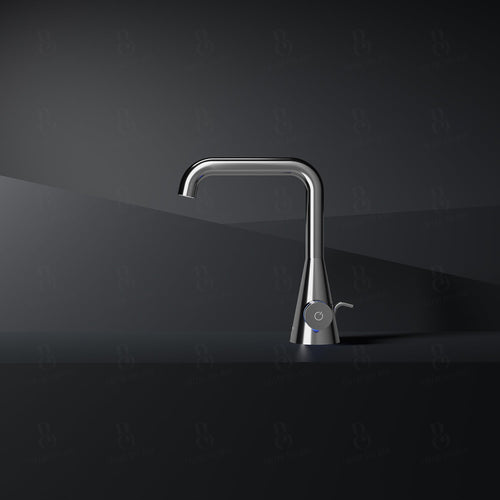 Chrome with waste fitting