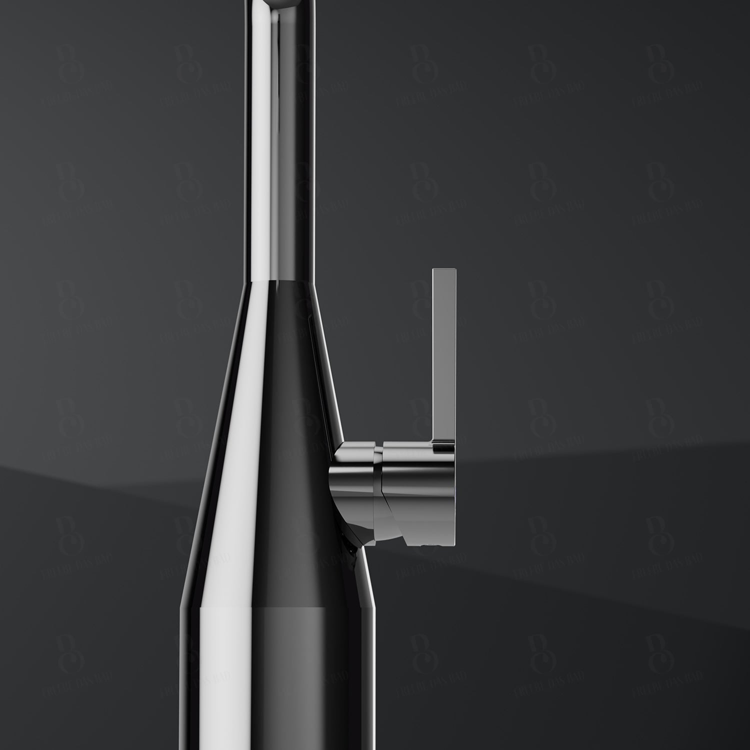 Chrome without drain fitting