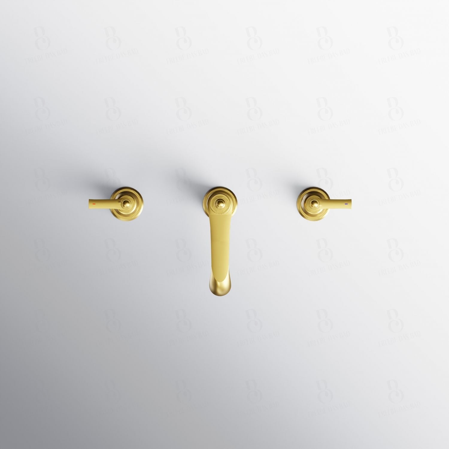 Geborsteld Goud Met afvoerfitting