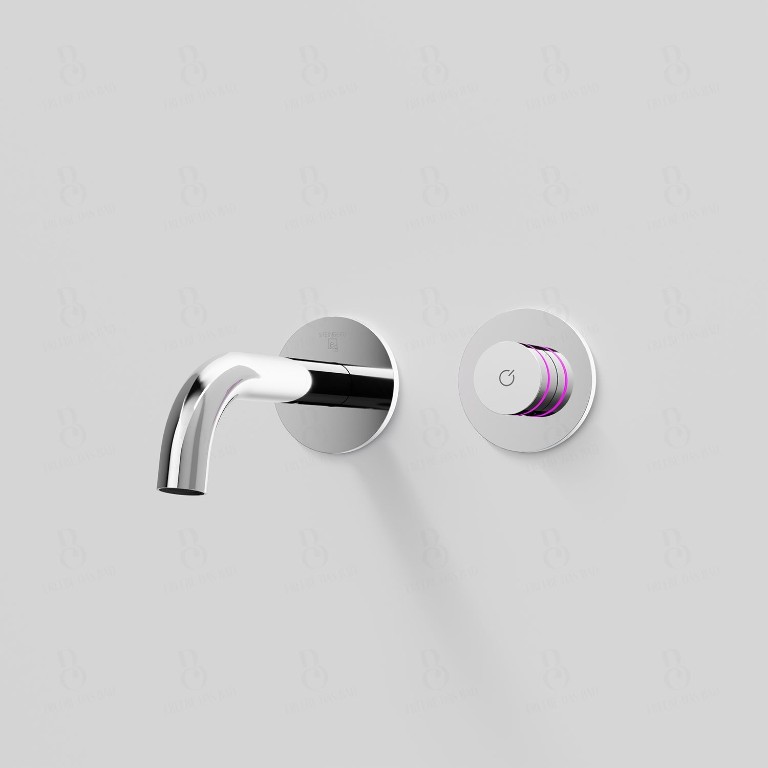 Chrome without drain fitting