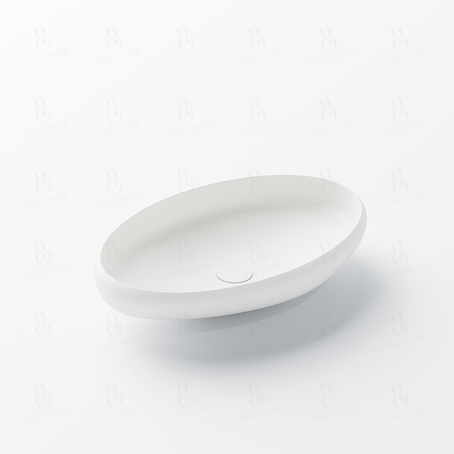 Matt White Ohne Ablaufgarnitur