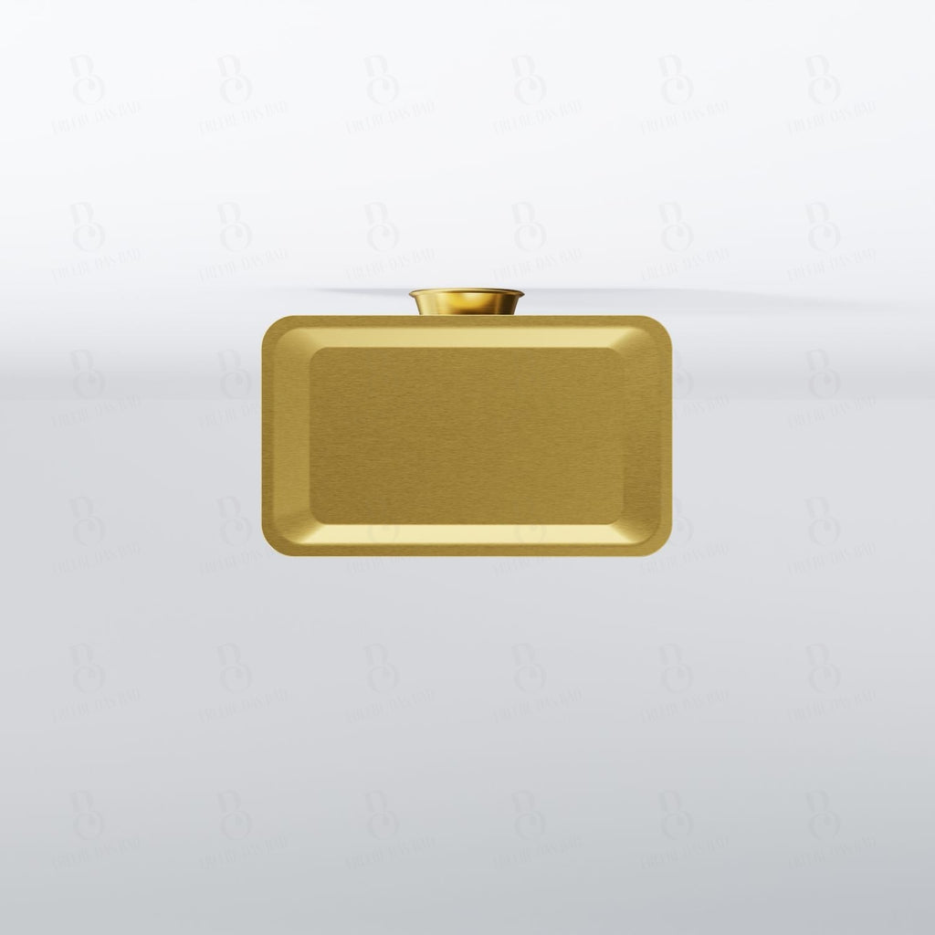 Geborsteld goud